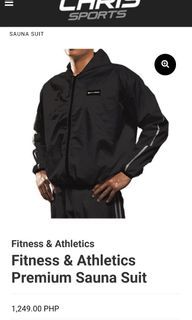 Christ Sports Premium Sauna 2pc. Body Suit Set XL