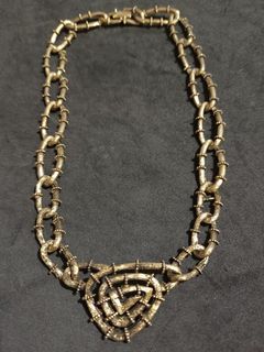 Chunky Gold Tone necklace from Japan