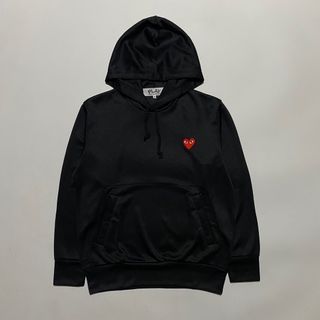 COMME DES GARCONS - PLAY - RED HEART HOODIE