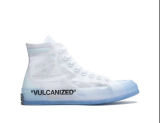 Affordable off white converse vulcanized For Sale Carousell Singapore