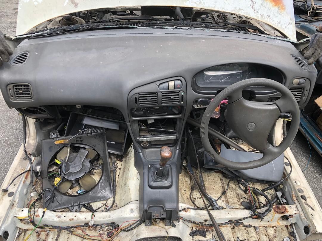 Dashboard lancer kelabu meter lancer rpm aircond manual, Auto Accessories on Carousell