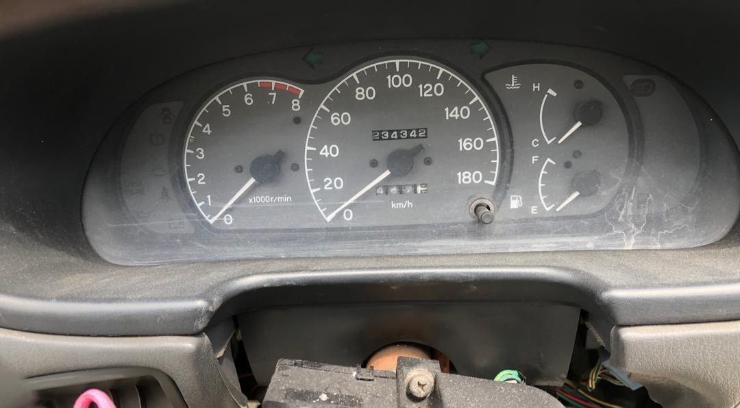 Dashboard lancer kelabu meter lancer rpm aircond manual, Auto Accessories on Carousell