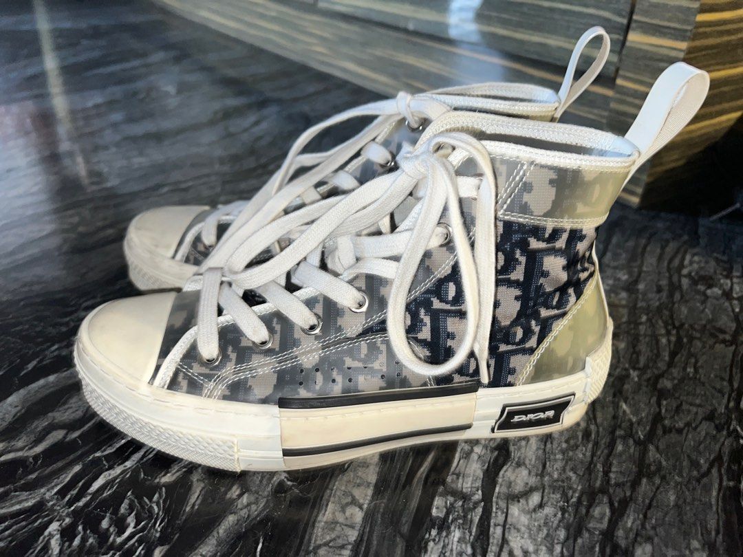 Dior converse high top shoes