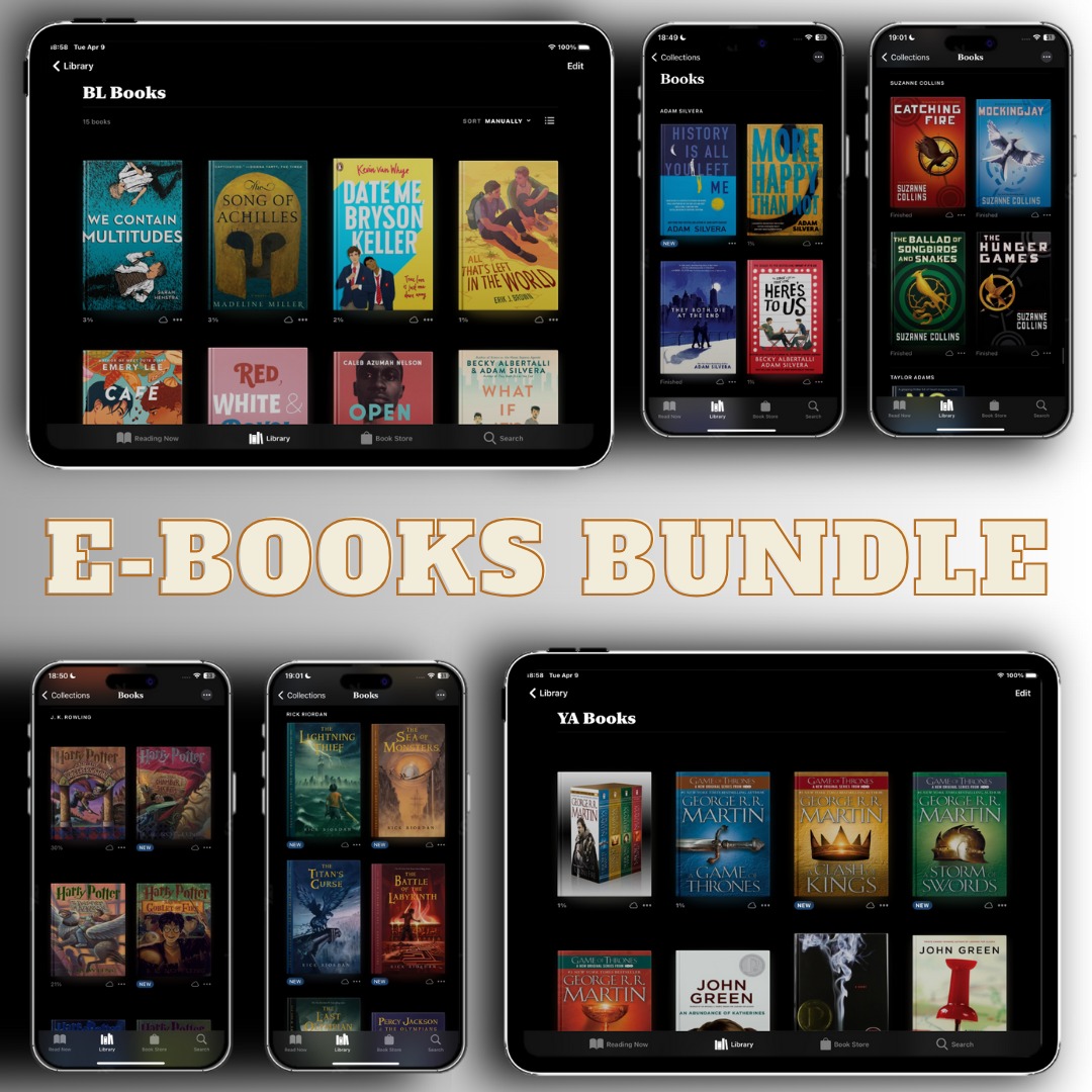 E-Books Collection, Hobbies & Toys, Books & Magazines, Fiction & Non ...