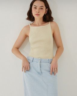 Editor’s Market Square knit top
