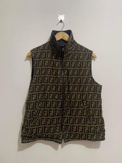 Fendi - Zucca Monogram Reversible Vest