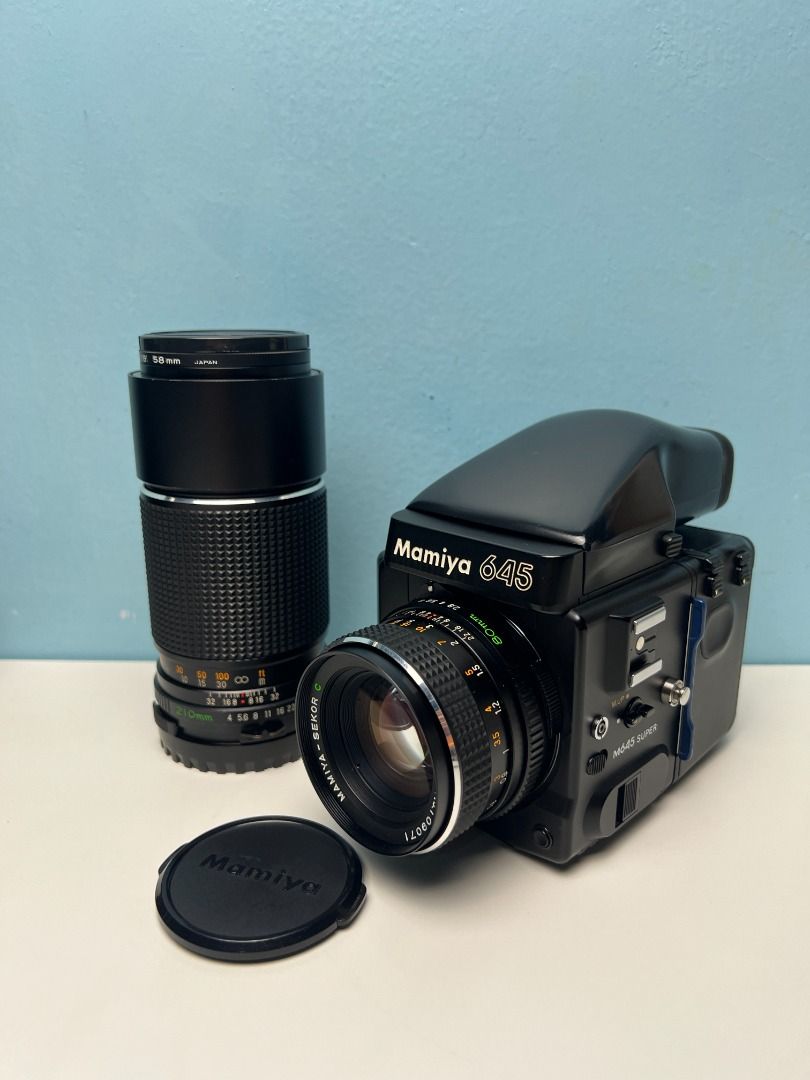 フィルムカメラ Mamiya m645 super sekor 80mm f4 Exc+4】 Mamiya Sekor C 80mm f/4 N Macro Lens for M645 Super