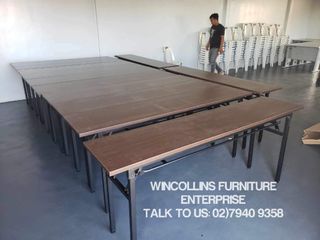 Foldable table - training table - furniture