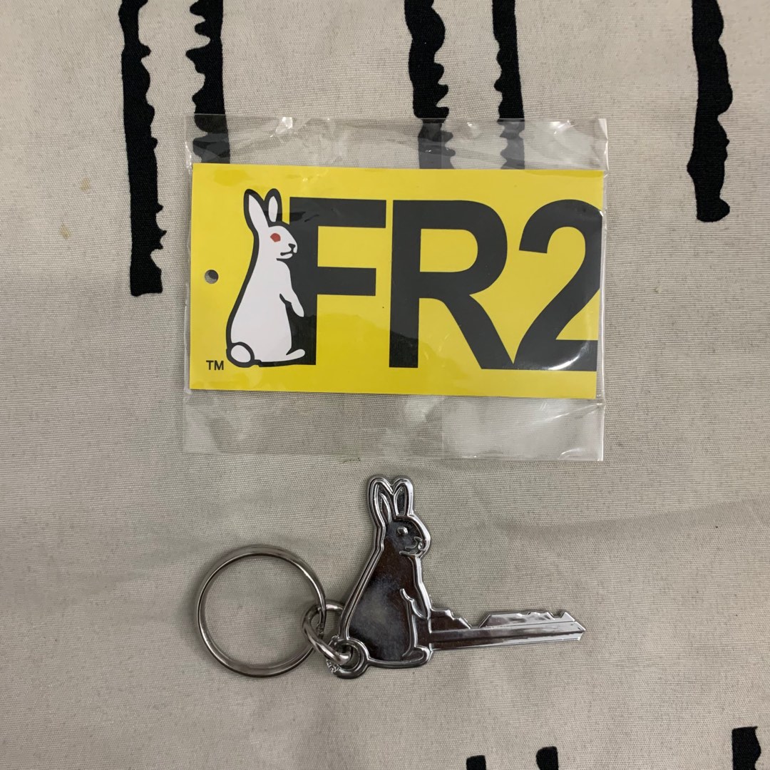 FR2 Fxxking rabbits keychain