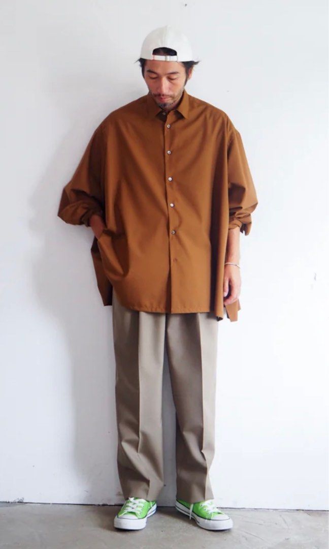 早見 グラフペーパー Tropical Wool Shirt Jacket Tropical Wool Shirt