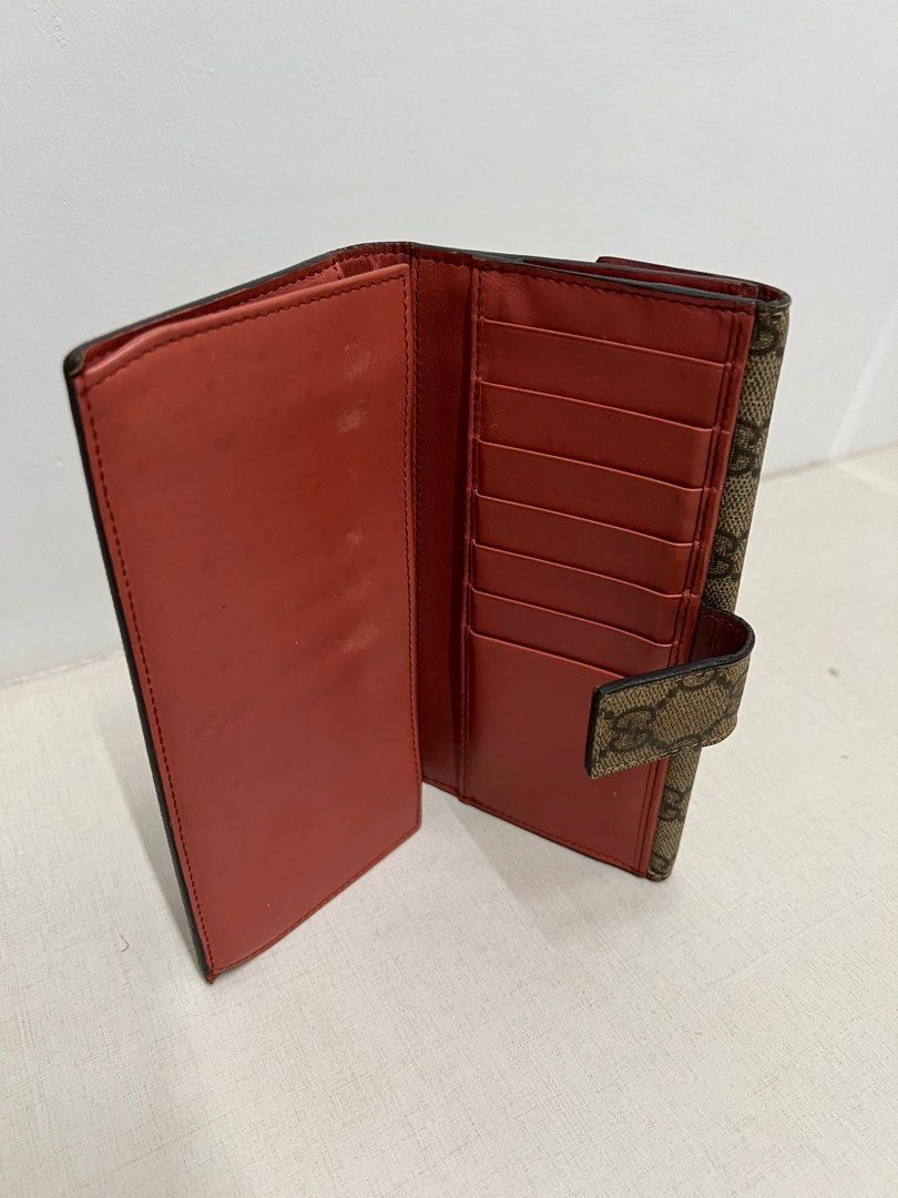 Gucci Long Wallet, Luxury, Bags Wallets on Carousell