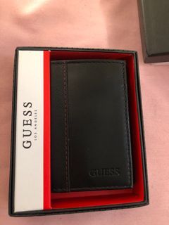 Guess Men’s Trifold Leather Wallet