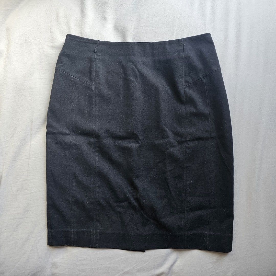 Black work skirt h&m shop