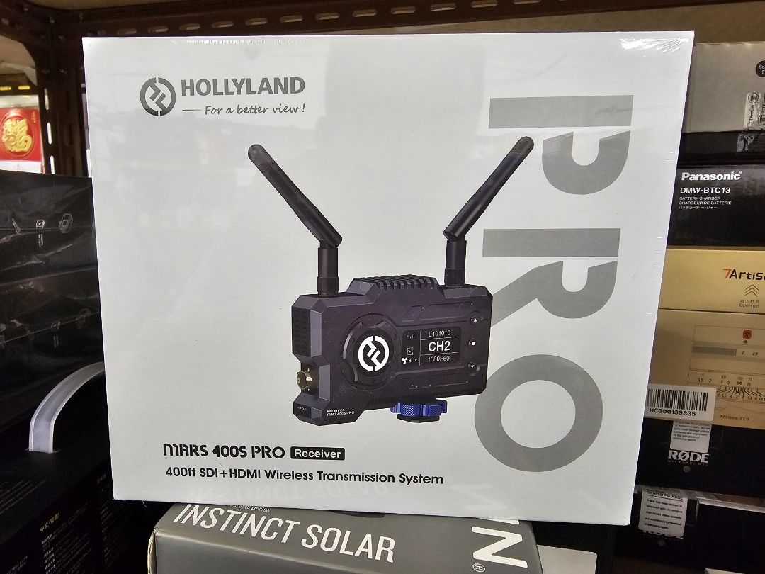 全新未開封Hollyland Mars 400s Pro RX接收, 攝影器材, 攝影配件, 燈光 