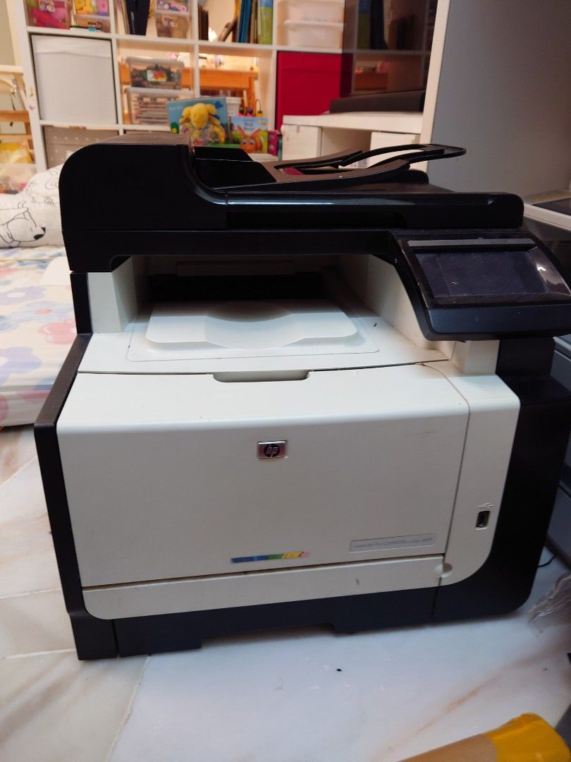HP LASERJET PRO CM1415FN COLOR MFP, Computers & Tech, Printers ...