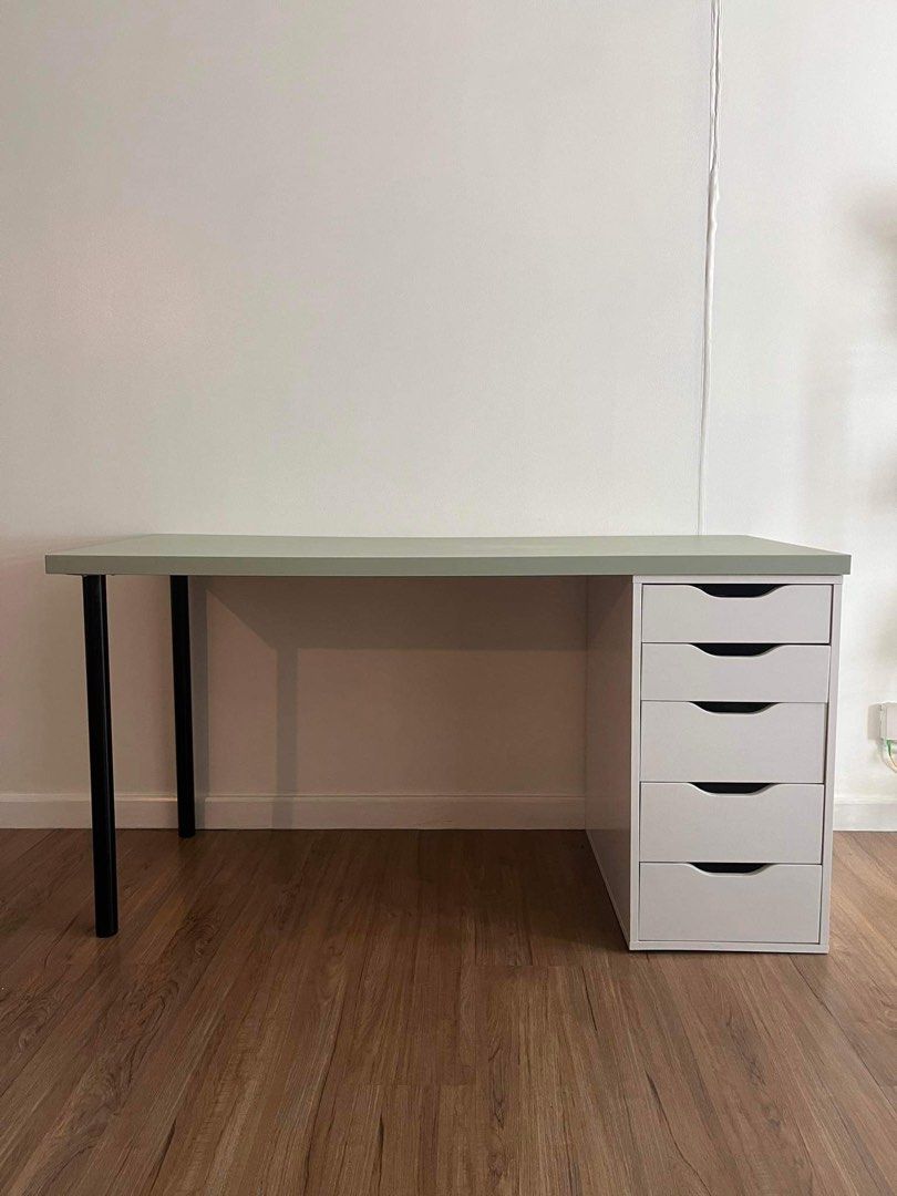 Ikea LAGKAPTEN / ALEX Table, Furniture & Home Living, Furniture, Tables & Sets on Carousell