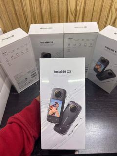 Insta 360 X3 Pocket 360 Action Cam Bnew and Sealed Available Onhand