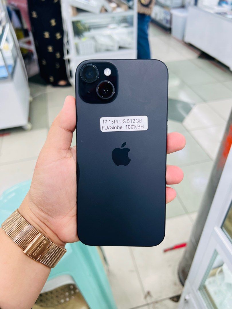 Iphone 15 Plus 512gb Globelocked NTC 100% batt (Category: iPhone 15 Series) located in San Juan City. Submitted by javedsgadgetshop (Listing ID 1299077853, Image 1). Description: OPEN FOR INSTALLMENT VIA CREDIT CARD/GGIVES & SWAP/TRADE-IN! WE BUY AND SELL ( ANYKINDS OF UNIT BINIBILI PO NAMIN)! PTPA : Padelete po f bawal Read ❗️Onhand ‼️ Iphone 15+ •512gb •NTC Variant •100% batt health •Globelocked •95% Smoothness •No hidden issue | No Repaired •1