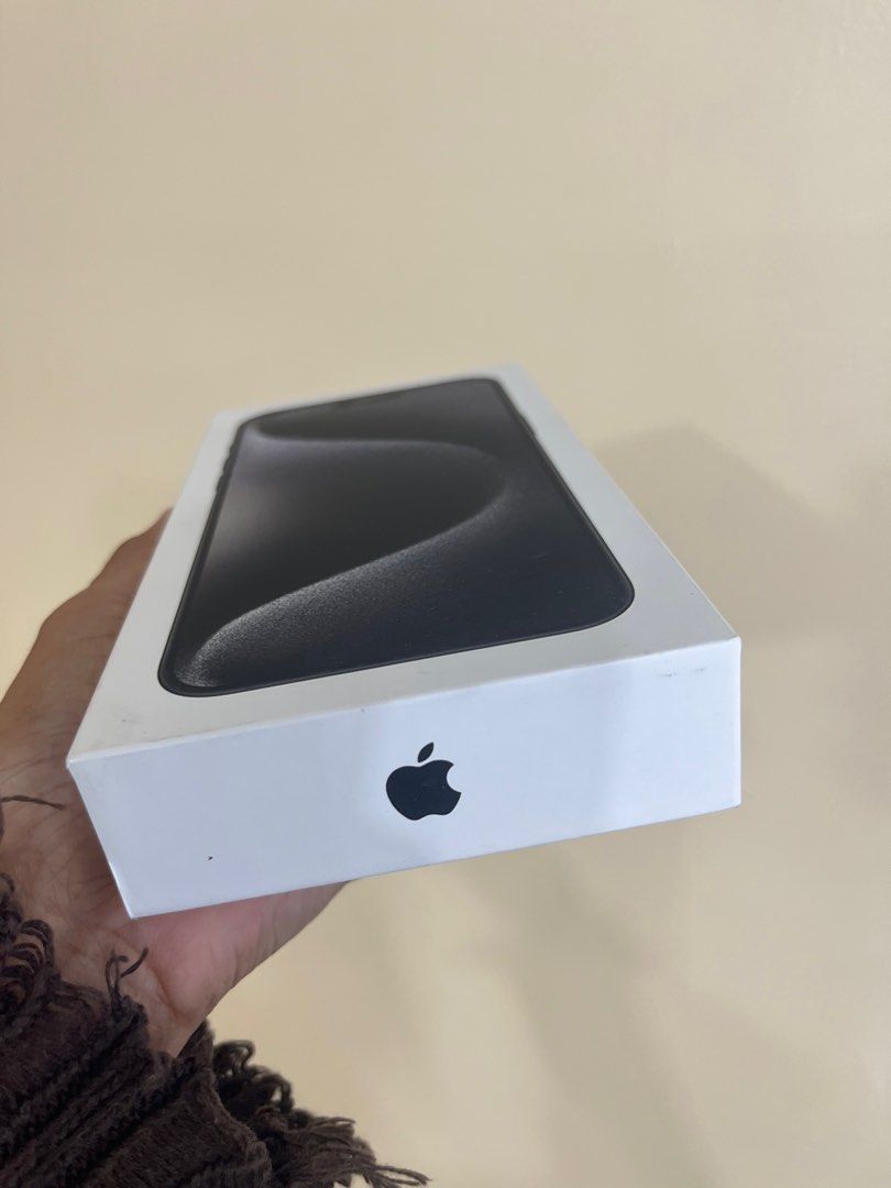 Iphone 15 Pro Max 256gb Black Titanium (Category: iPhone 15 Series) located in San Juan City. Submitted by AshleyandLynGeneralmerchandise (Listing ID 1299011579, Image 3). Description: We accept trade in Credit card / Home Credit Shipping Meet ups / Delivery Fb page: Ashley & Lyn.