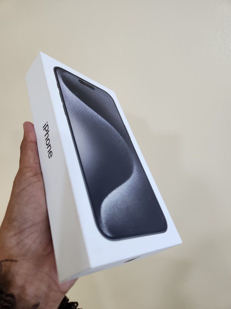 Iphone 15 Pro Max 512gb Black Titanium (Category: iPhone 15 Series) located in San Juan City. Submitted by tanexsulla42 (Listing ID 1299048113, Image 1). Description: We accept trade in Credit card / Home Credit Shipping Meet ups / Delivery Fb page: Ashley & Lyn.