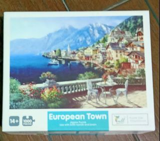 Jigsaw Puzzle - European Town