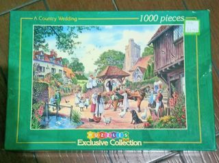 Jigsaw Puzzles - Puzzles Plus - A Country Wedding