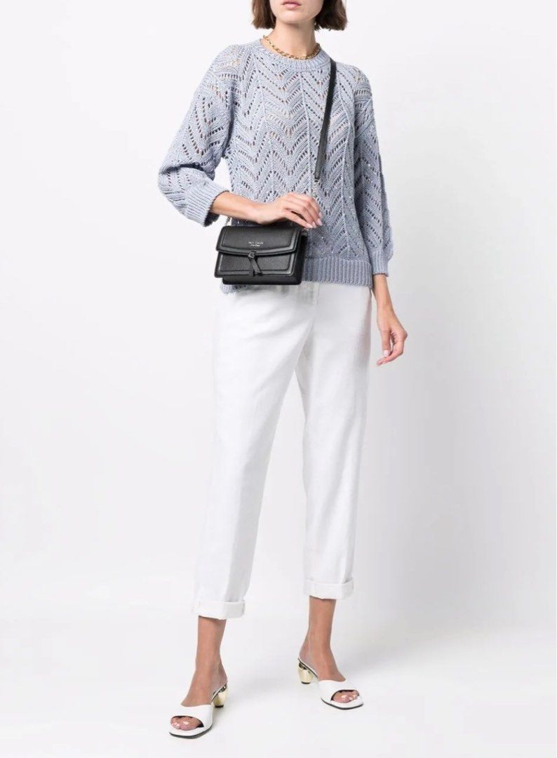 Kate Spade Knott Flap Crossbody- Black (Category: Luxury Bags & Wallets) located in Manila. Submitted by _jdcloset (Listing ID 1298970931, Image 1). Description: Brand New Bought in Singapore Complete Inclusion.