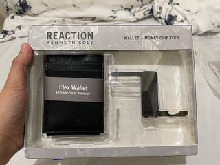 Kenneth Cole Reaction Wallet + Money Clip tool