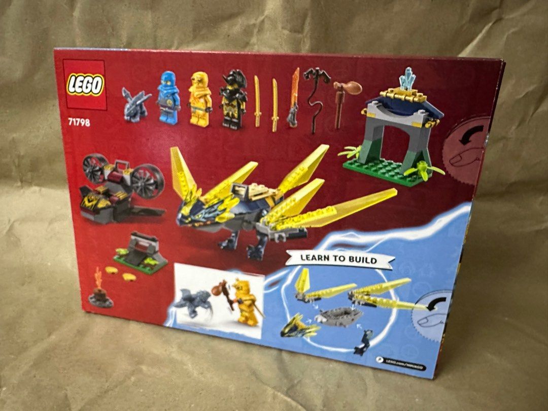 LEGO Ninjago 71798 Nya and Arin's Baby Dragon Battle (Condition as