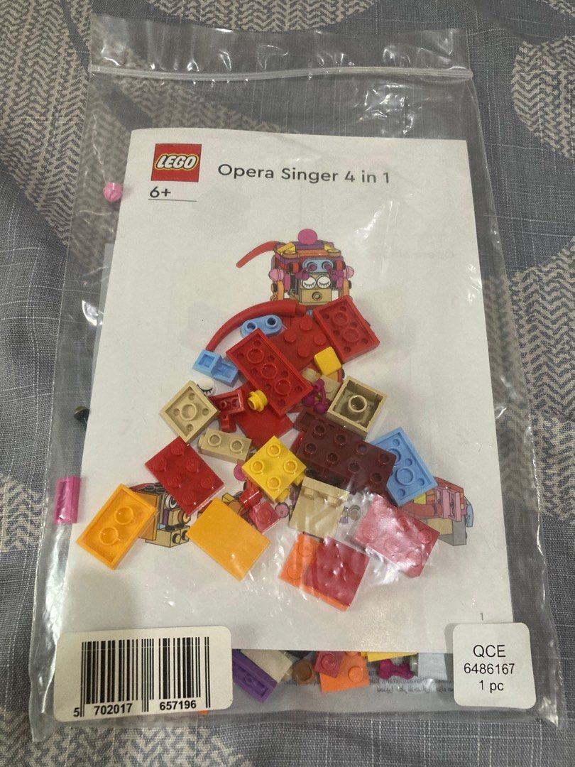 Lego Opera Singer 4 + 1 (From Lego Store HK) (Category: Lego & Building Sets) located in Makati City. Submitted by fortmax (Listing ID 1298971265, Image 1). Description: For Sale: Lego Opera Singer 4 + 1 Brand New, Sealed, From Lego Store HK P1000 Check out my other items! .
