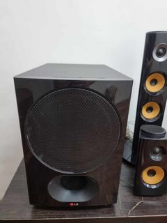 LG Component Speakers and Subwoofer