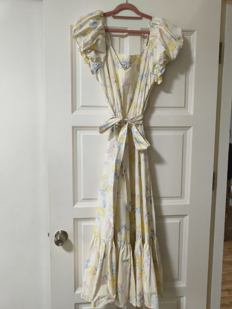 Loveshackfancy yellow dress 2025