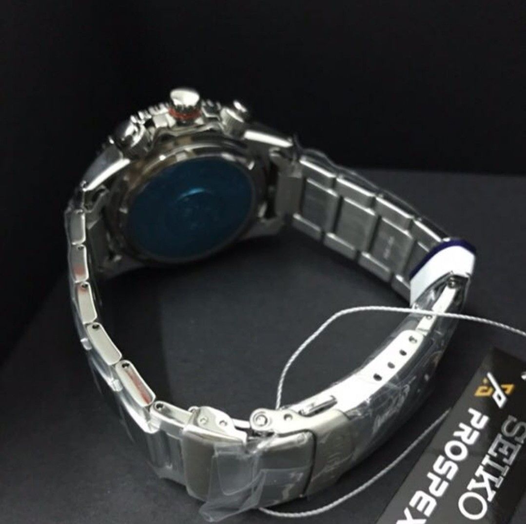Lowest Price SEIKO PROSPEX DIVERS SSC019 Solar Chronograph Men s Blue Dial Stainless Steel Watch ssc019 ssc019p ssc019p1 Birthday gift birthday seiko