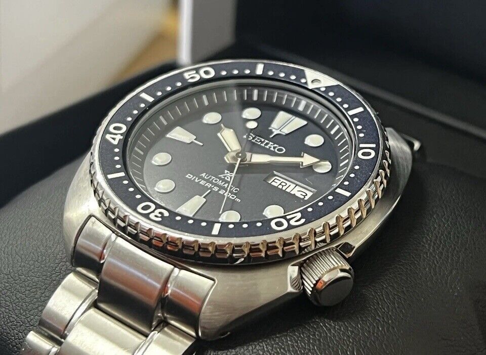 Lowest Price SEIKO PROSPEX TURTLE Men s SRP773 Automatic 24 Jewels Blue Dial Stainless Steel Watch srp773 srp773j srp773j1 Birthday gift birthday seiko BRAND NEW IN BOX WITH 1 YEAR WARRANTY MADE IN JA...