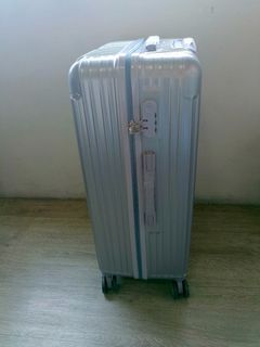 Luggage branded, Trolley case Suitcase Silver 28 inches