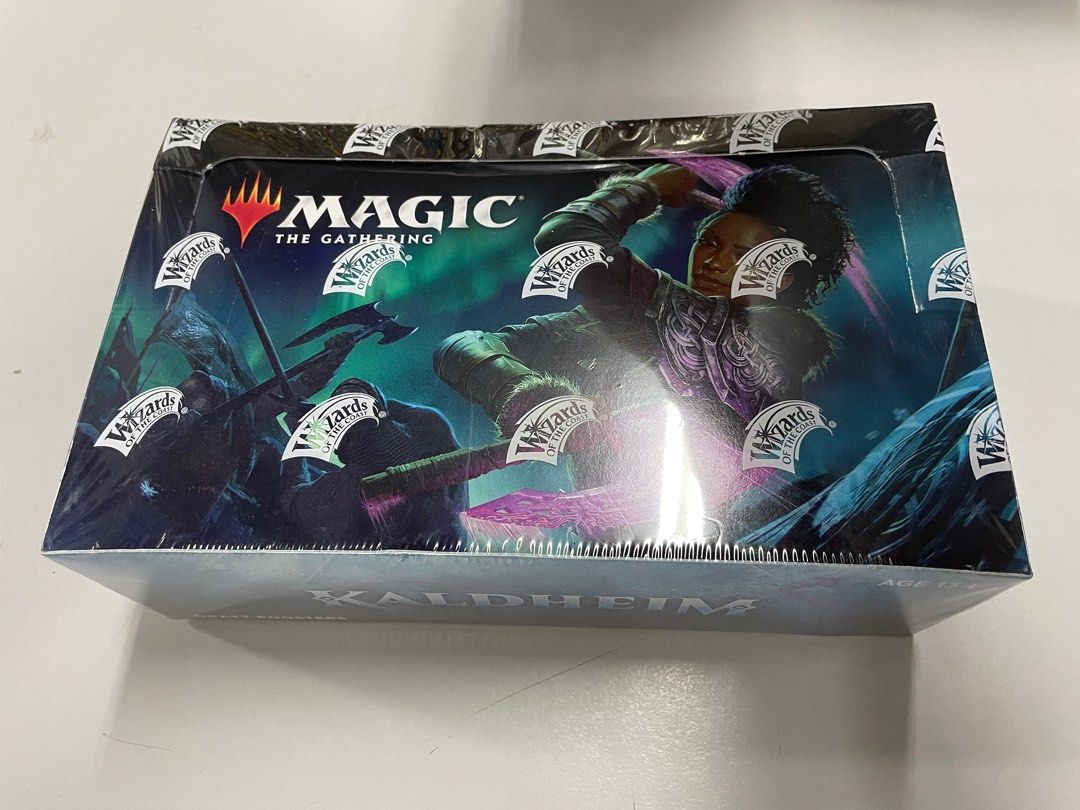 magic the gathering Kaldheim draft booster box factory sealed new, Hobbies  & Toys, Toys & Games on Carousell