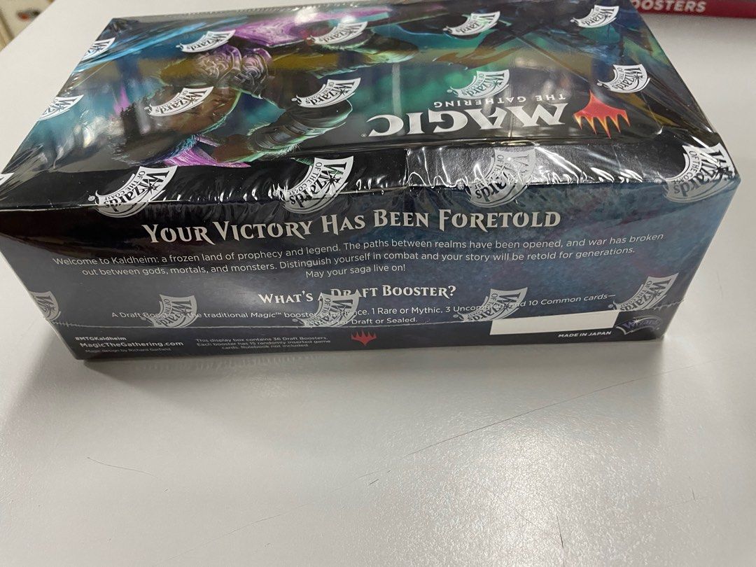 magic the gathering Kaldheim draft booster box factory sealed new, Hobbies & Toys, Toys & Games on Carousell magic the gathering Kaldheim draft booster box factory sealed new, Hobbies & Toys, Toys & Games on Carousell