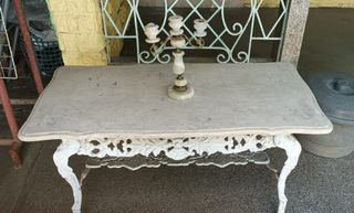 Marble Center Table / Coffee Table with free Marble Candelabra