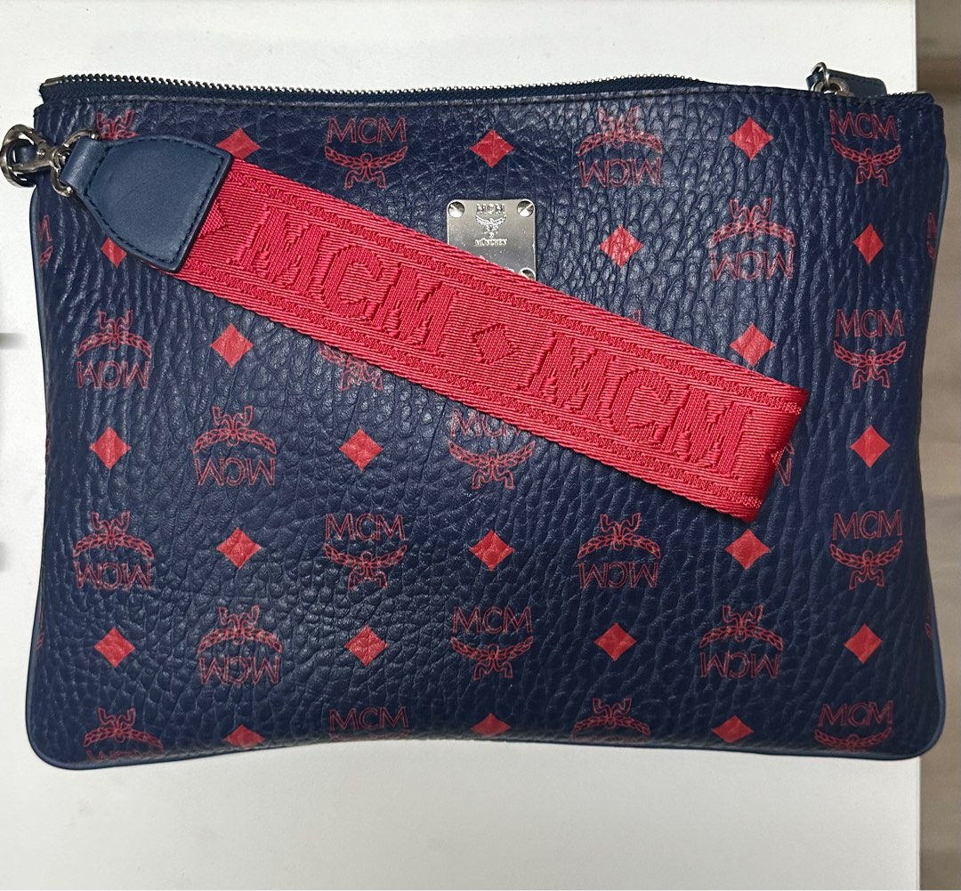 MCM Clutch Bag Women s Fashion Bags Wallets Clutches on Carousell