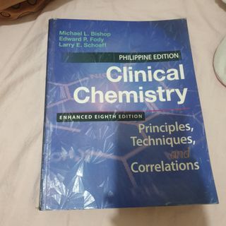 Medtech Book: Clinical Chemistry Bishop 8th edition