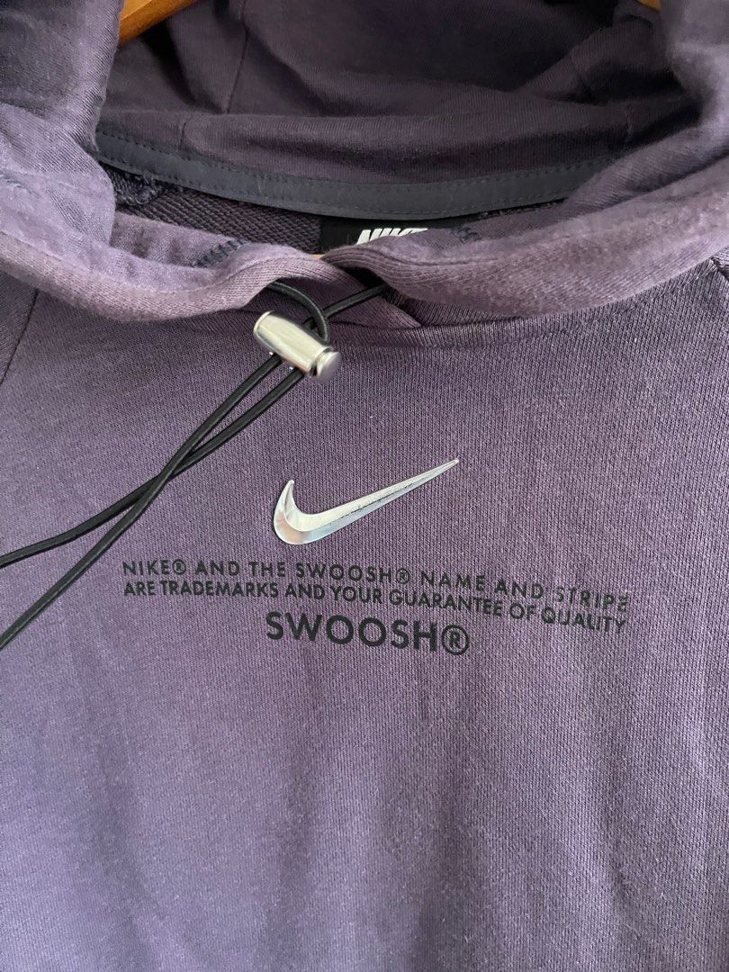 Nike hoodie metallic top