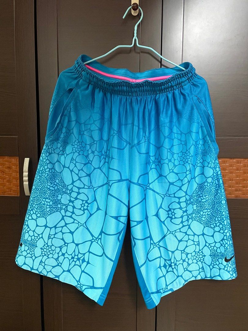 NIKE Lebron 針織籃球運動短褲, 他的時尚, 褲子, 運動、休閒褲在旋轉拍賣