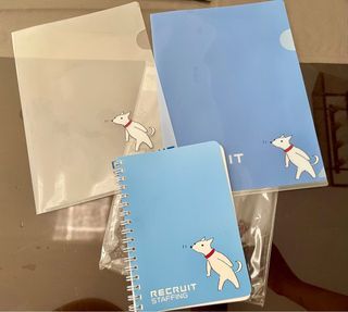 Notebook & mini folder set japan