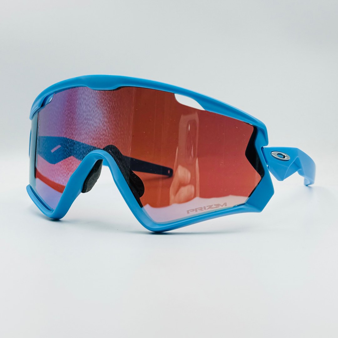 Oakley wind jacket blue on sale