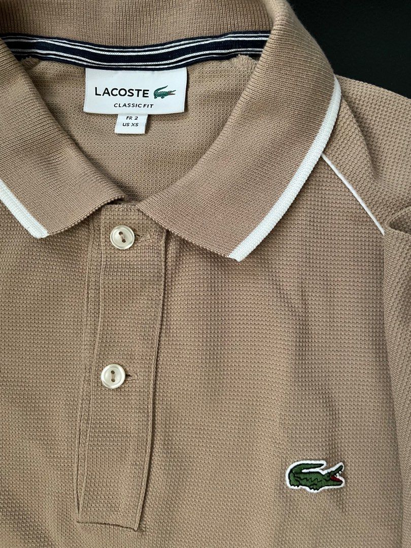 Original Lacoste Polo Shirt Men s Fashion Tops Sets Tshirts Polo Shirts on Carousell