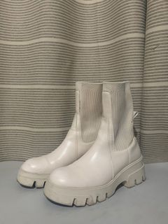 Parisian White Boots