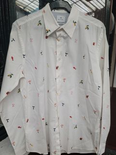 Paul Smith cotton printed long sleeves