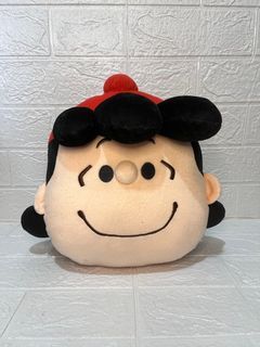 Peanuts Snoopy Character: Lucy Van Pelt Head Pillow x Plush/Stufftoy