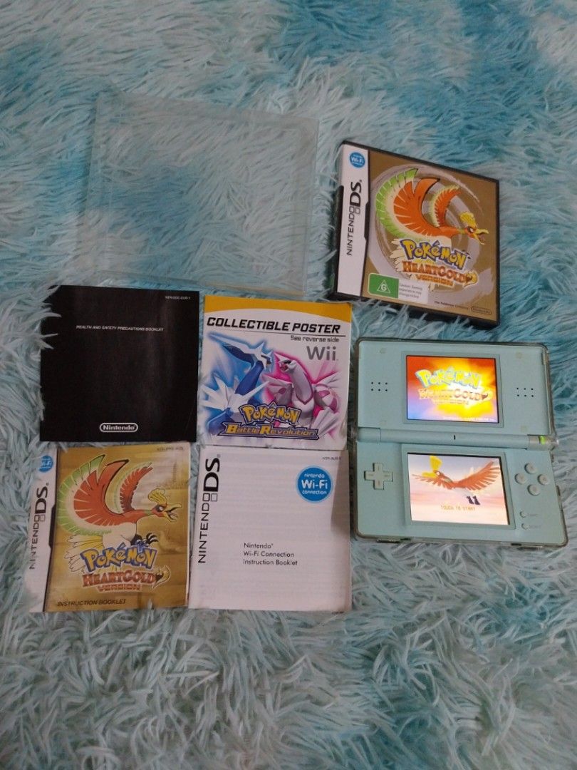 Pokemon Heartgold NDS nintendo DS pokemon heart gold, Video Gaming