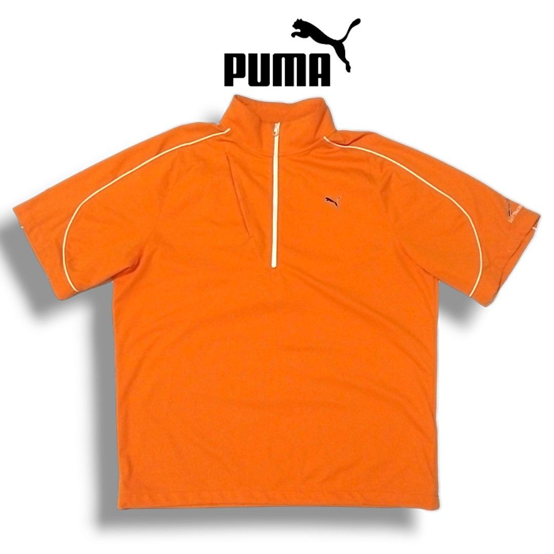 PUMA Short sleeves Quarterzip Golf Shirt Men s Fashion Activewear on Carousell